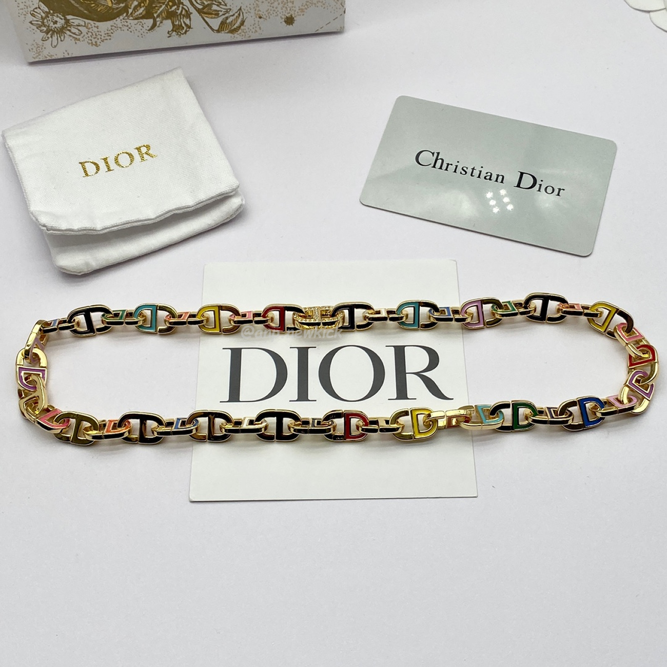 Dior Bracelet Necklace Earring Set (3) - www.newkick.vip